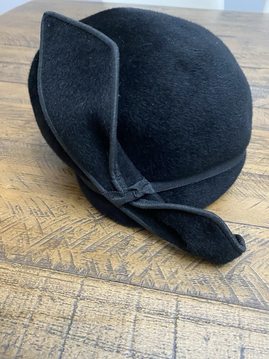 Skull Cap Black Velvet Vintage Hats for Women for sale | eBay display picture 3