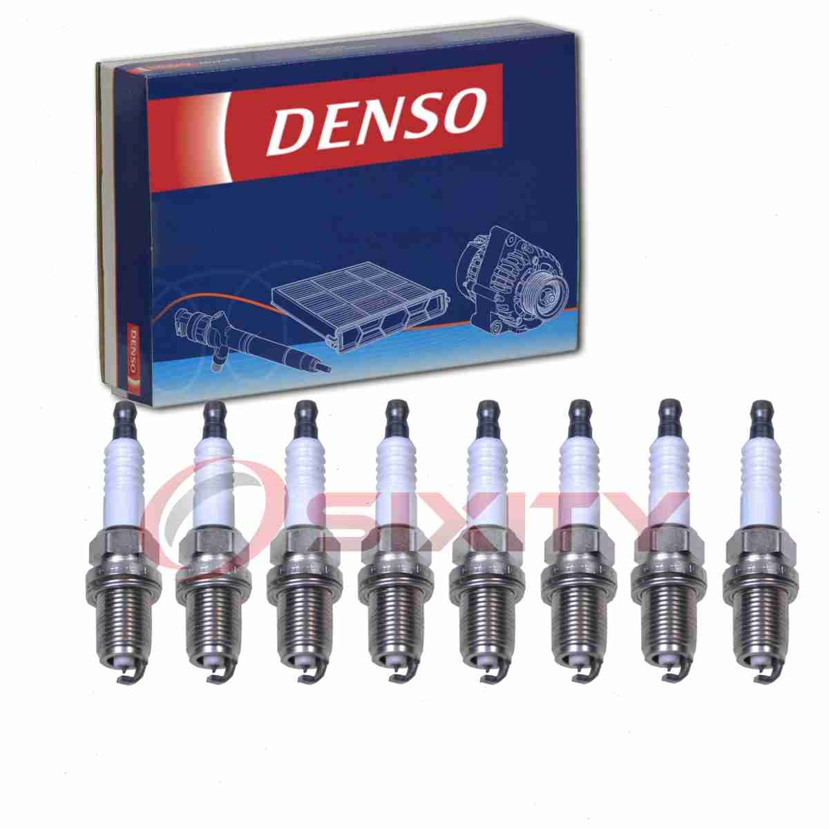 8 pc Denso Spark Plugs for 1995 Rolls-Royce Corniche S 6.8L V8 Ignition mo