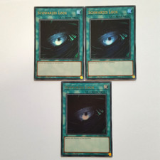 3x Schwarzes Loch LEHD-DEB21 Ultra-Rare 1 Auflage YU-GI-OH Karten Playset