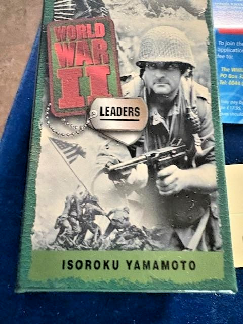 W. Britains World War II Leaders Japanese Navy Admiral I. Yamamoto 17382 - MIB