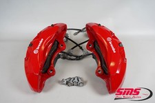 14-19 Lr Range Rover Sport L494 Front Red Brembo Brake Calipers W Lines Pair Oe