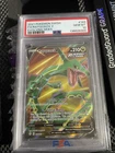 The Pokémon Company 2021 Evolving Skies Rayquaza V 193/203 Full Art Holo PSA 10