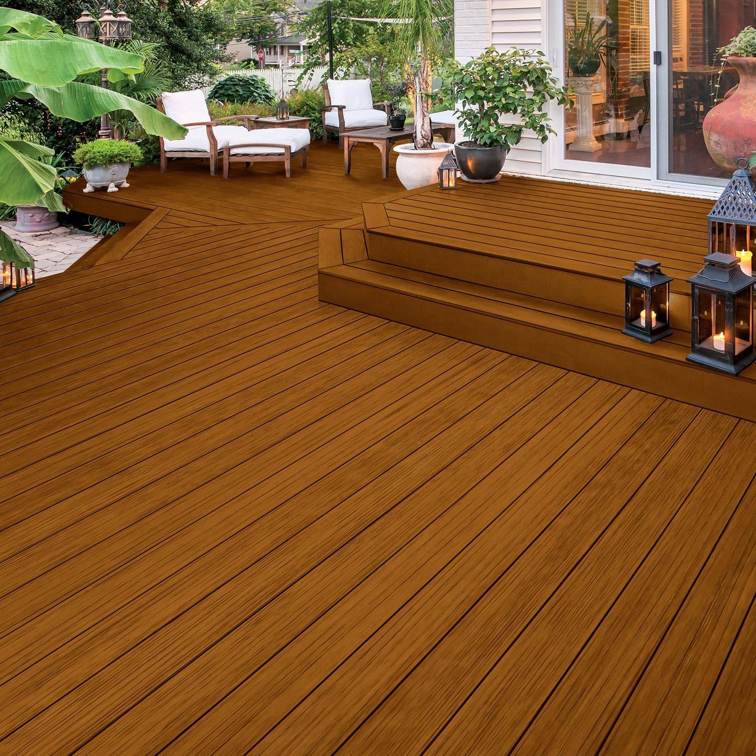 WaterGuard 1 gal. Woodland Cedar Semi-Transparent Wood Stain and Sealer