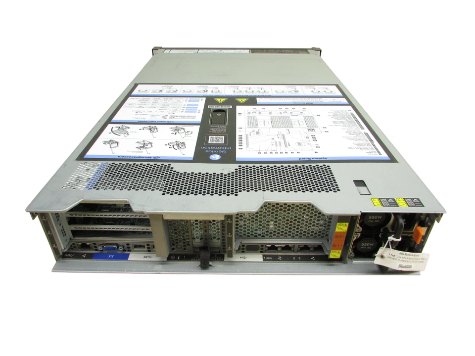 Lenovo System X3650 M5 8x 2.5" Bay 1x E5-2630v4 16GB RAM 2x 550W No Drives 2U - Image 4 of 4