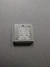 Creative CT1748A ASP/CSP Signal Processor PLCC-68 Sound Blaster 16 Chip Untested