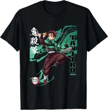 Demon Slayer: Infinity Castle Tanjiro Kamado Sword Art T-Shirt