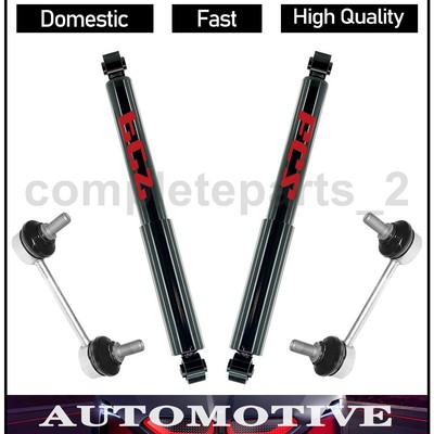 4 Rear Shocks Stabilizer Bar Fits Ford Transit Connect 2.0L_