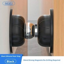 Strong Door Stop Magnetic Door Stopper Holder Anti Collision Silicone Doorstoper