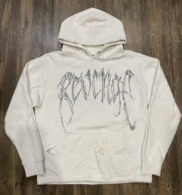 ネ*ブ様 未着用 Revenge Gallery Hoodie White Si ネ*ブ様 未着用 Revenge Gallery Hoodie White Si