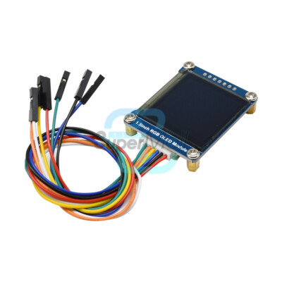 1.5'' Inch RGB OLED Display 128×128 Expansion Module SSD1351 SPI for Raspberry Pi
