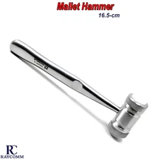 Dental Bone Grafting Mallet Surgical Implant Spreader Replaceable Teflon Tools