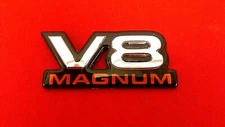 DODGE RAM DAKOTA DURANGO V8 MAGNUM SIDE EMBLEM LOGO BADGE SYMBOL OEM