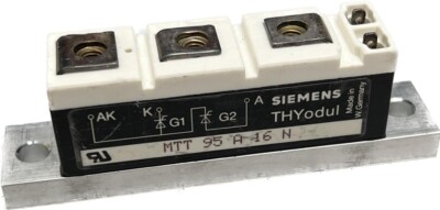 Siemens Thyristor Module Thyodule MTT95A16N
