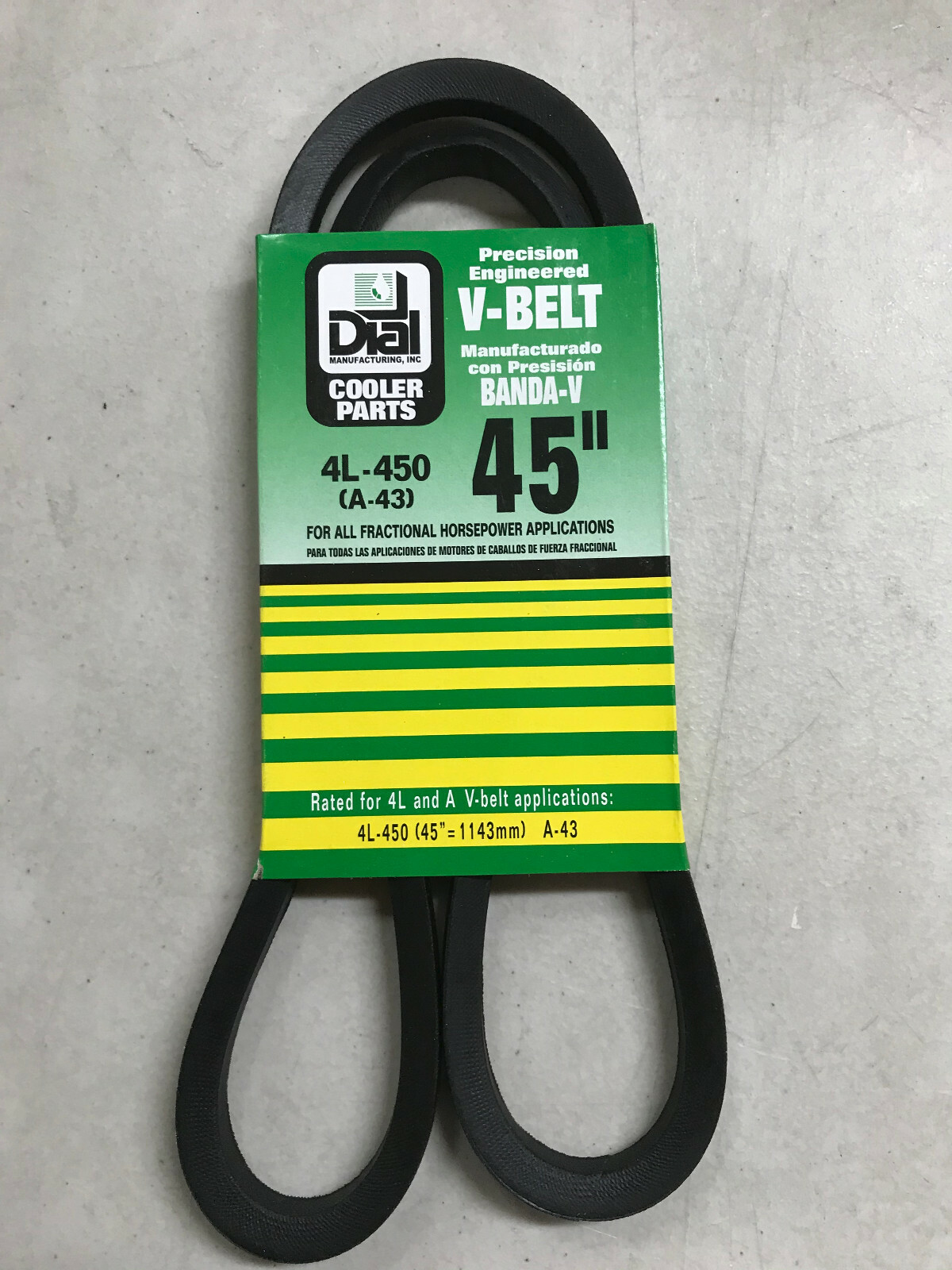 GENUINE Dial VBelt Swamp Evaporative Cooler Industrial 45" 50" 52" 63