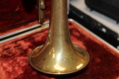 Vintage Olds Ambassador Cornet With Mouthpiece & Case •Free