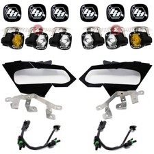 Baja Designs® S1 Led Clear/amber Headlight Kit & Rock Guards For Maverick X3