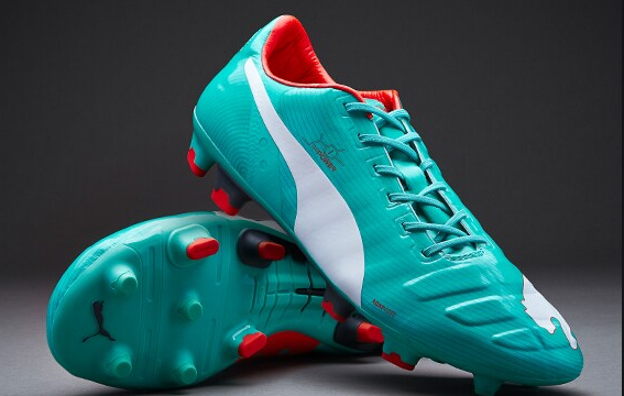 puma pink blue boots