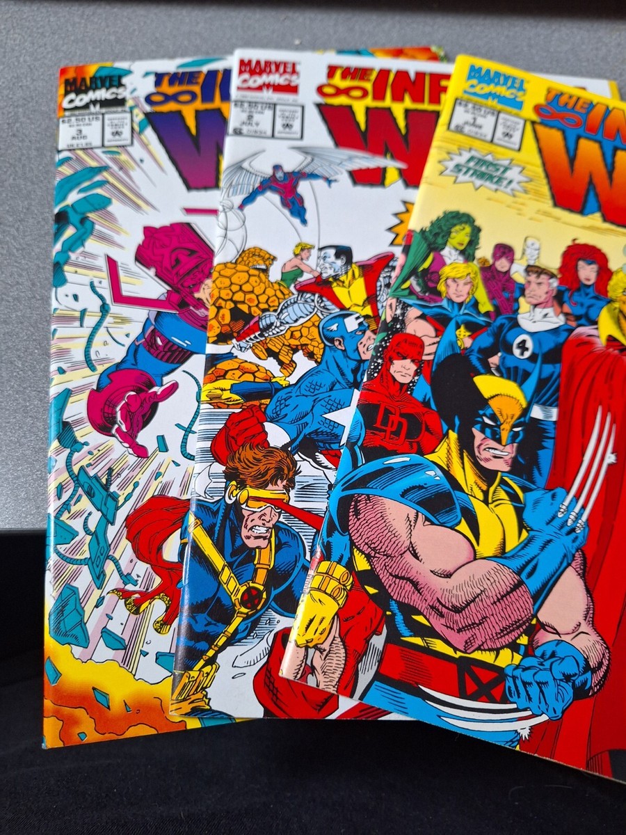 Marvel comics The Infinity War Issues 1 and 2 and 3 VF/NM /1-193