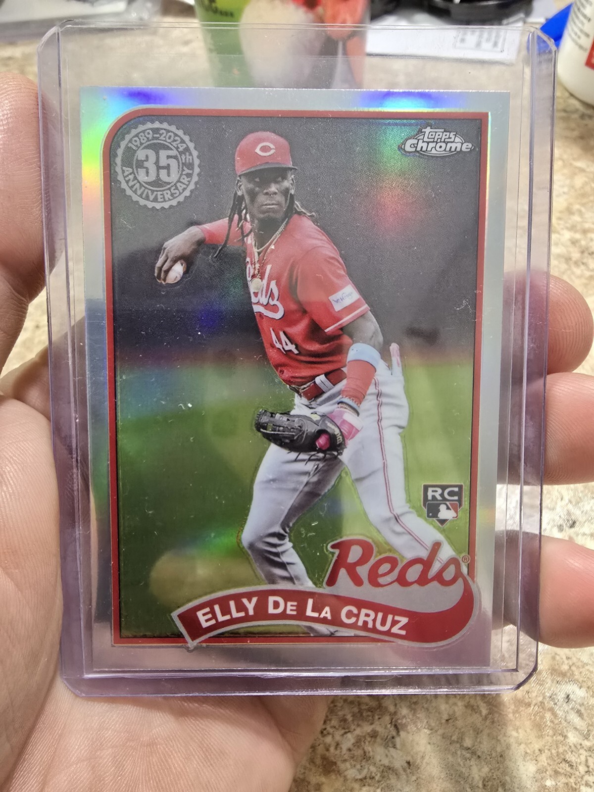 2024 Topps Chrome - 1989 Topps Baseball #89CB-11 Elly De La Cruz (RC)