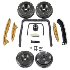 Timing Chain Kit with 4 Camshaft Adjusters for Mercedes-Benz C300 C350 E350 E550