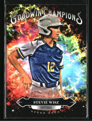 #ad Stevie Wisz 2020 Upper Deck Goodwin Champions Splash of Color 3D #122 $1.89