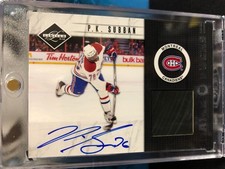 2011-12 Limited Game Pucks Signatures #15 P.K. Subban 16/20