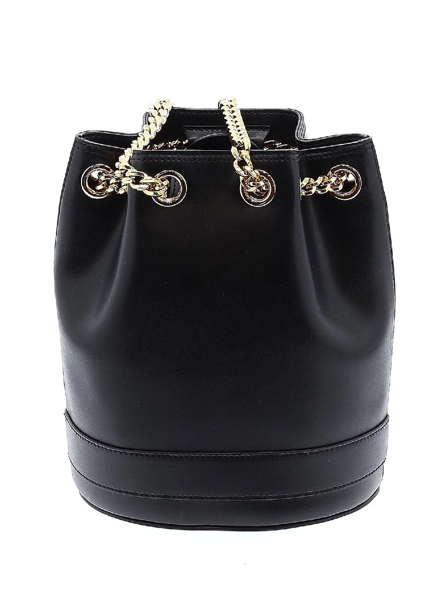 NWT NEW Salvatore Ferragamo Vara black leather Bucket bag  display picture 1