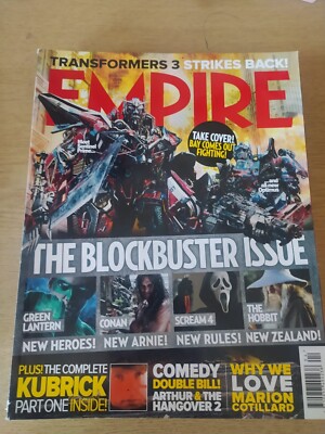Empire Magazine Issue 262, April 2011, Transformers 3, Green Lantern - B27