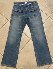 Men  s Vintage Calvin Klein Jeans Flap Pockets Front And Rear Size 32  x33  