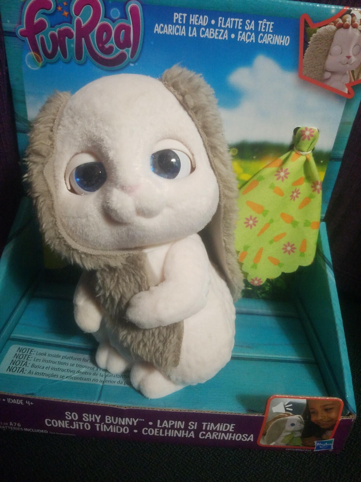 furreal fuzz pets so shy bunny