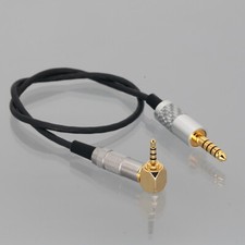 Headphone 4.4mm Plug 5-Pole to 2.5mm TRRS Right Angle Male Audio Balanced Cable