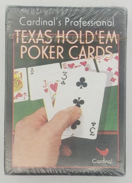 2004 Cardinals Professional Texas Hold Em Poker Sealed Deck Playing Cards - Image 3 of 4
