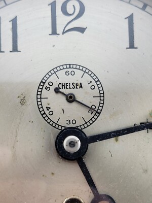アンティーク雑貨 CHELSEA CLOCK Chelsea Antique Original Ship's Clock Antique Maritime Clocks for