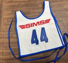 Vintage Sims Skateboard Team Issue Professional Jersey Top 