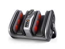 Foot Calf Arms Massager w/ Air Compression, Heat, Kneading, Shiatsu - Remote