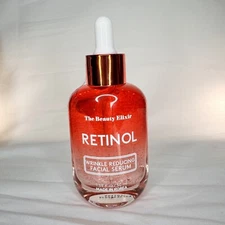 The Beauty Elixir  * RETINOL ~ Wrinkle Reducing Facial Serum ~ 1.69 fl oz