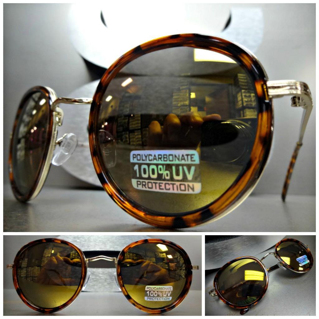 Lennon Sunglasses Eye Glasses Vintage Round Gold Sunglasses Men's