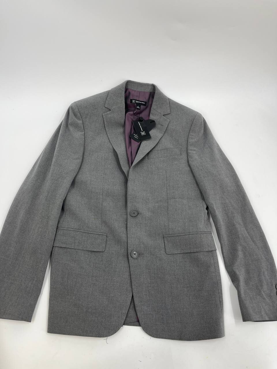 INC INTERNATIONAL CONCEPTS Men's SlimFit Gray Solid Suit Jacket eBay