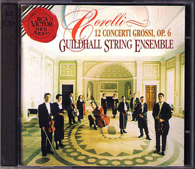 CORELLI 12 Concerti Grossi Op.6 GUILDHALL STRING ENSEMBL RCA 2CD Robert Salter