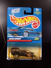 NEW 1999 Hot Wheels SKULL RIDER Collector #227 ~ Trl8#28