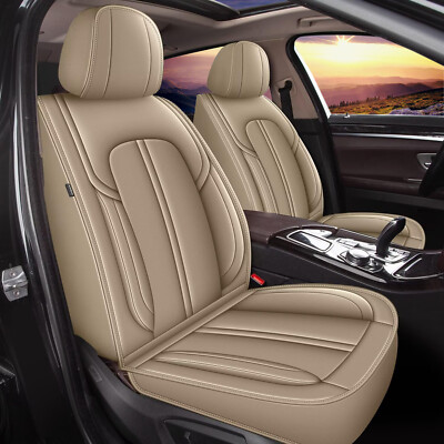 For Mitsubishi Eclipse Cross 2018-2024 Car Front Row Seat Covers PU Leather Pad