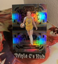 2024 Panini Select CAMERON BRINK Rookie Silver Prizm Concourse WNBA #56 Sparks