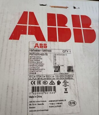 1PC NEW ABB PSTX370-600-70 Soft Start Starter DHL fast shipping