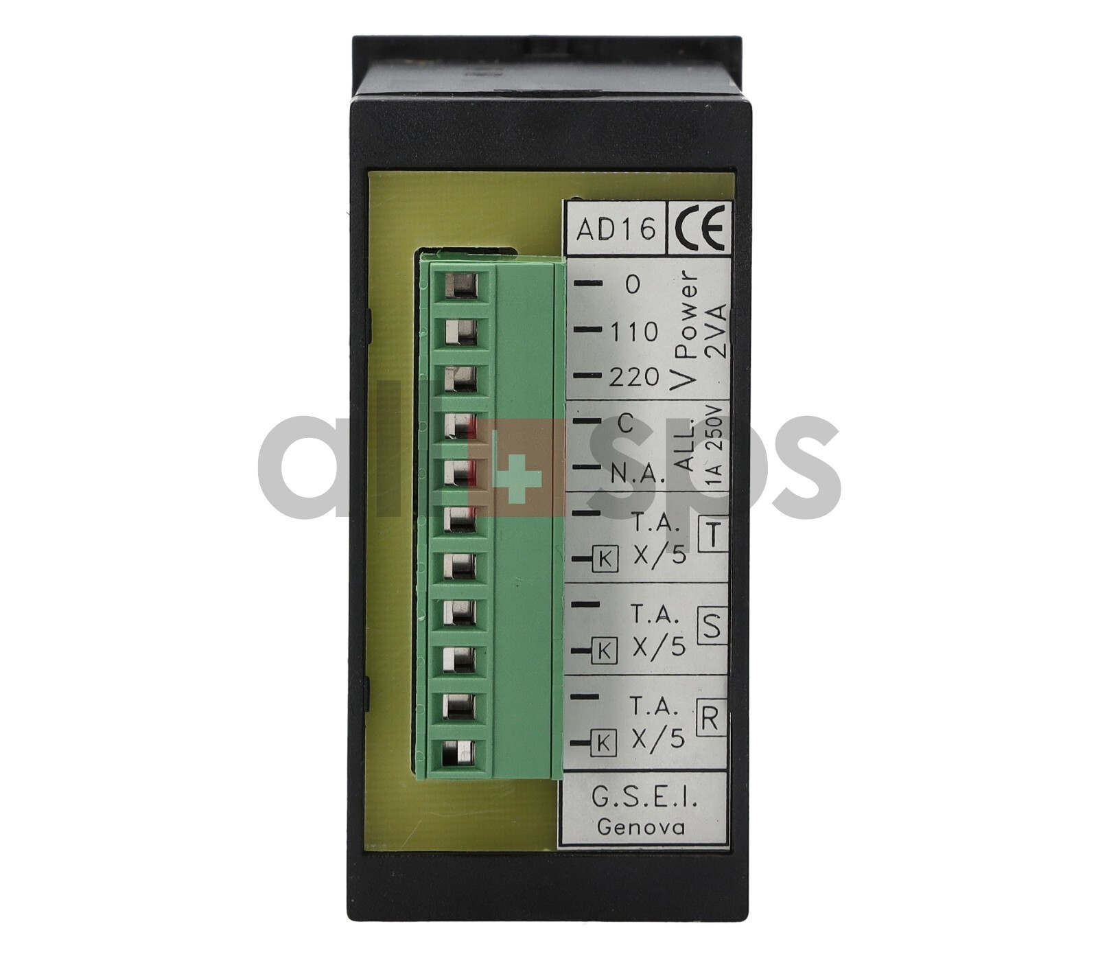 G.S.E.I. THREE PHASE CURRENT METER, 6705 - AD16 (NO)