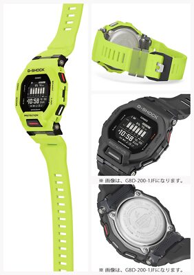 Casio G-Shock GBD-200-9JF 20 ATM Water Resistant G-Squad | eBay