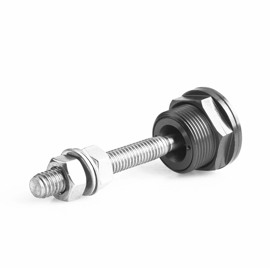 4Pc 22mm Push Button Bonnet Hood Pin Lock Clip Car Quick Release Bumper Latch Foto 2 de 4