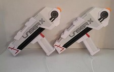 Laser X Two Player Revolution Double Blasters Laser Tag Gaming System Pre-owned