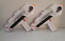 Laser X Two Player Revolution Double Blasters  Laser Tag Gaming System Pre-owned