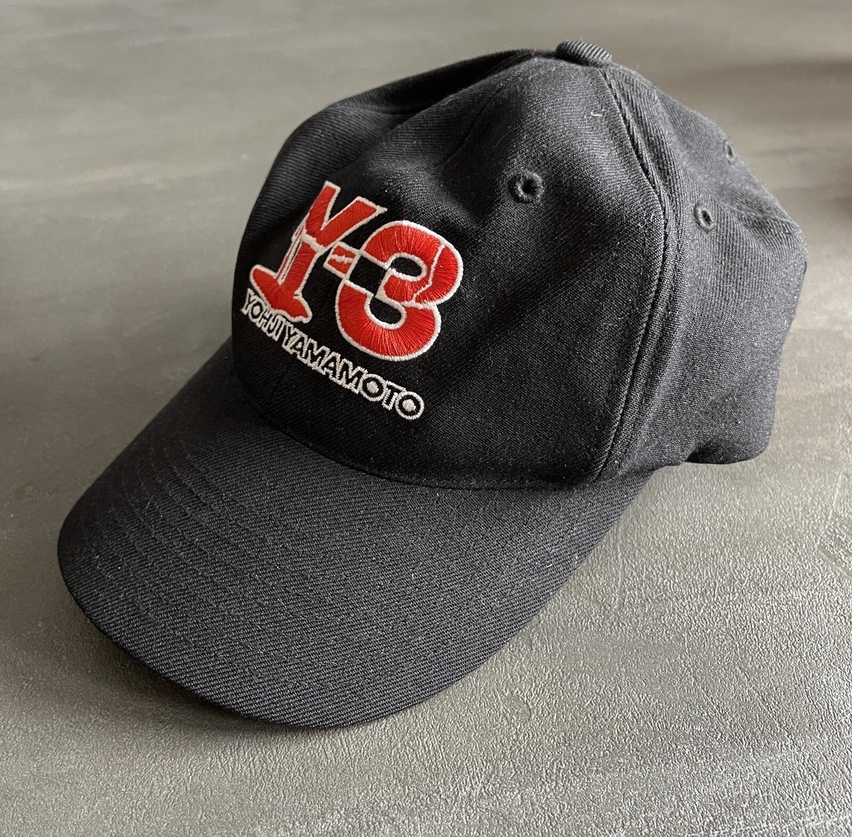 Y3 adidas Yohji Yamamoto コラボ　キャップ Very Rare Adidas Y-3 Yohji Yamamoto Hat/Cap Big Red Logo