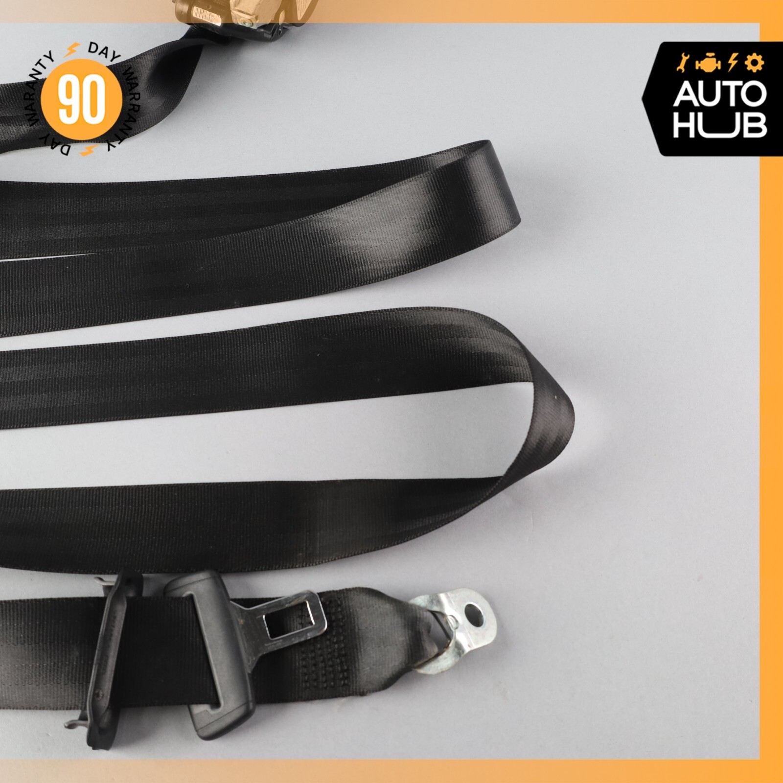 07-11 Bentley Continental GTC Rear Right or Left Side Seat Belt Black OEM